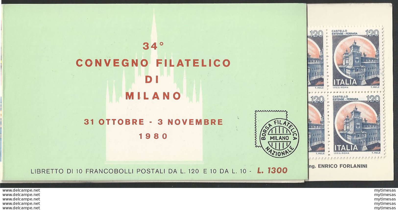 1980 Italia Libretto Forlanini Unificato N. LR1a - 1971-80:  Nuovi