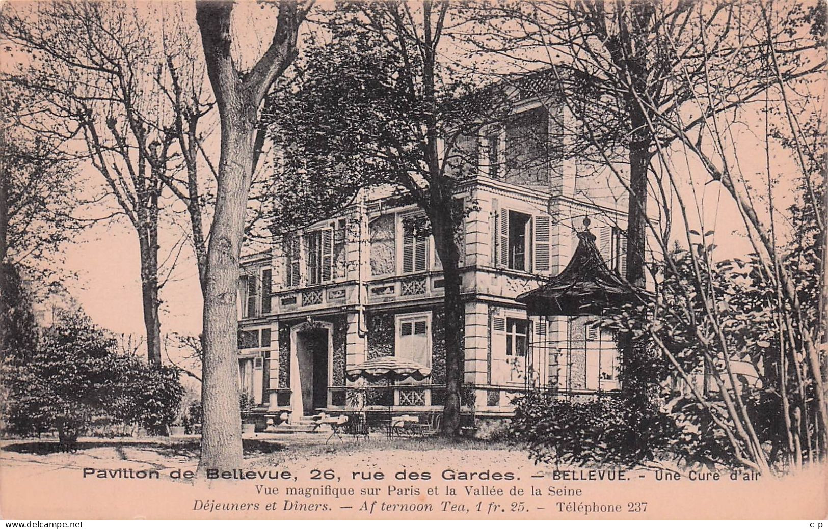 Meudon - Bellevue - Pavillon - 26 Rue Des Gardes   -  CPA °J - Meudon