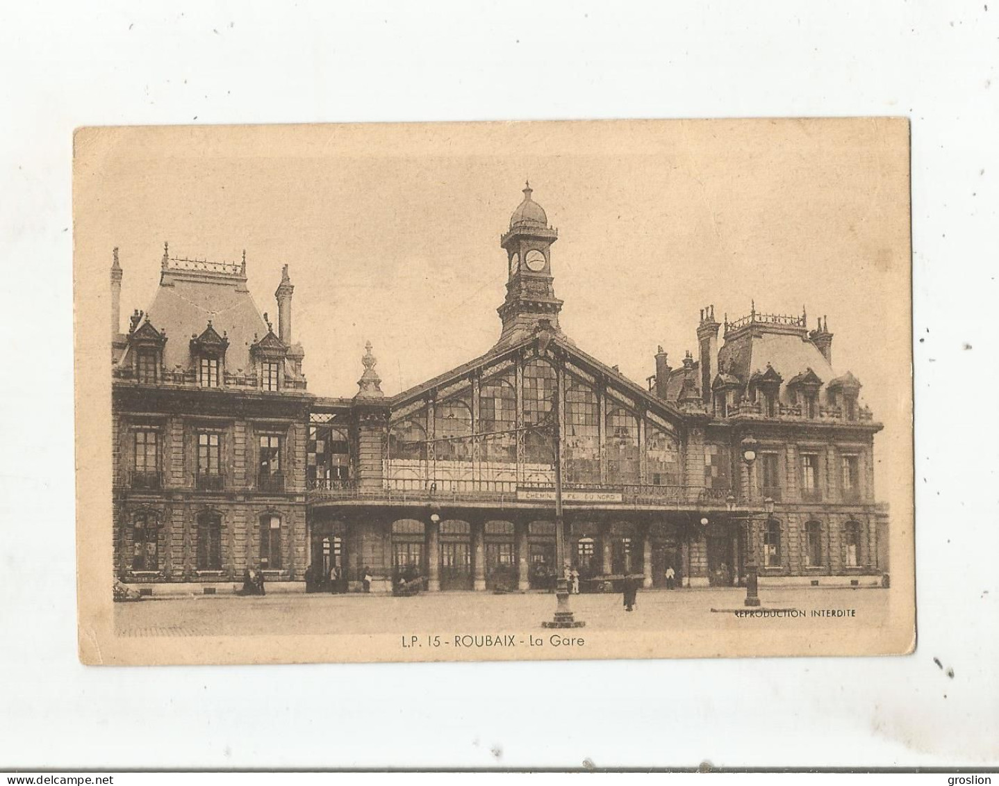 ROUBAIX 15 LA GARE 1940 - Roubaix