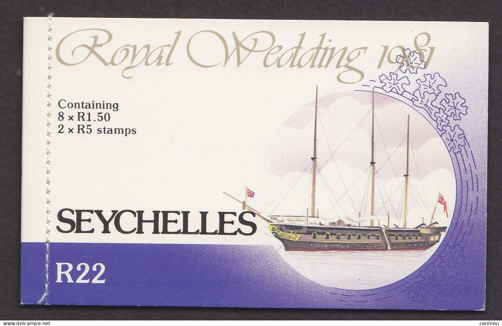 SEYCHELLES CARNET  Y & T 475 476 MARIAGE CHARLES LADY DIANA 1981 NEUF - Seychelles (1976-...)