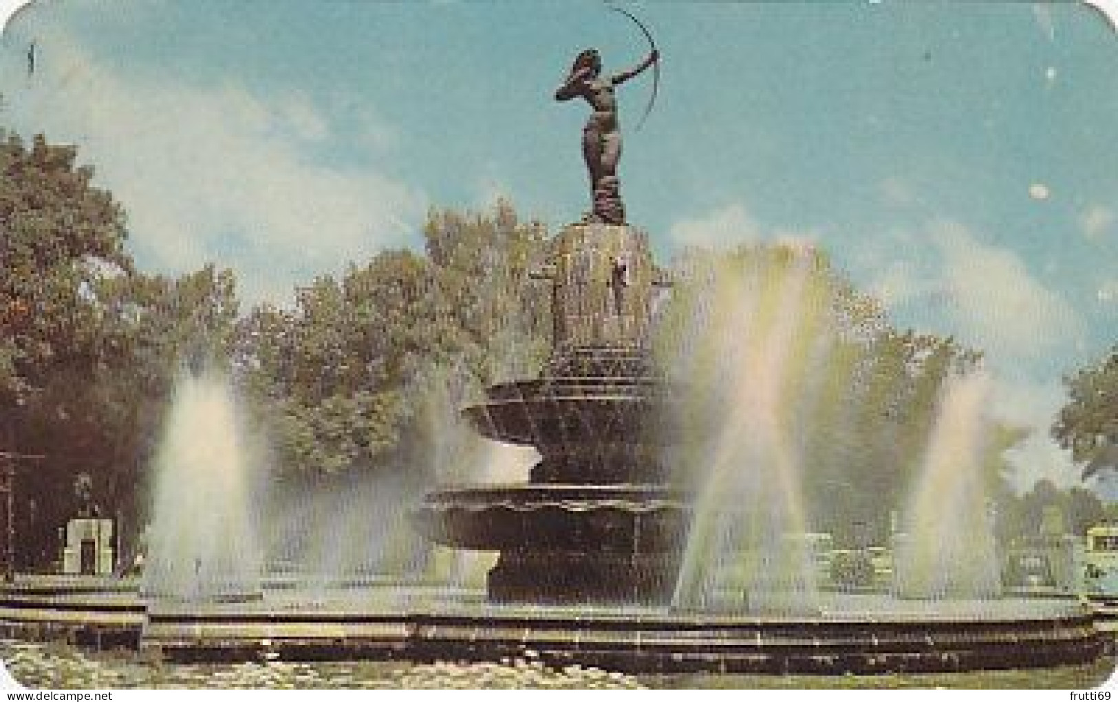 AK 215404 MEXICO - Mexico D. F. - The Diana Fountain On The Paseo De La Reforma - Mexique