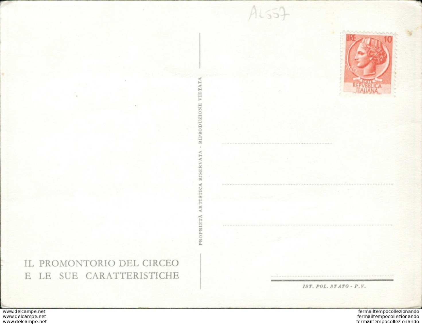 Al557 Cartolina S.felice Circeo Provincia Di Latina - Latina