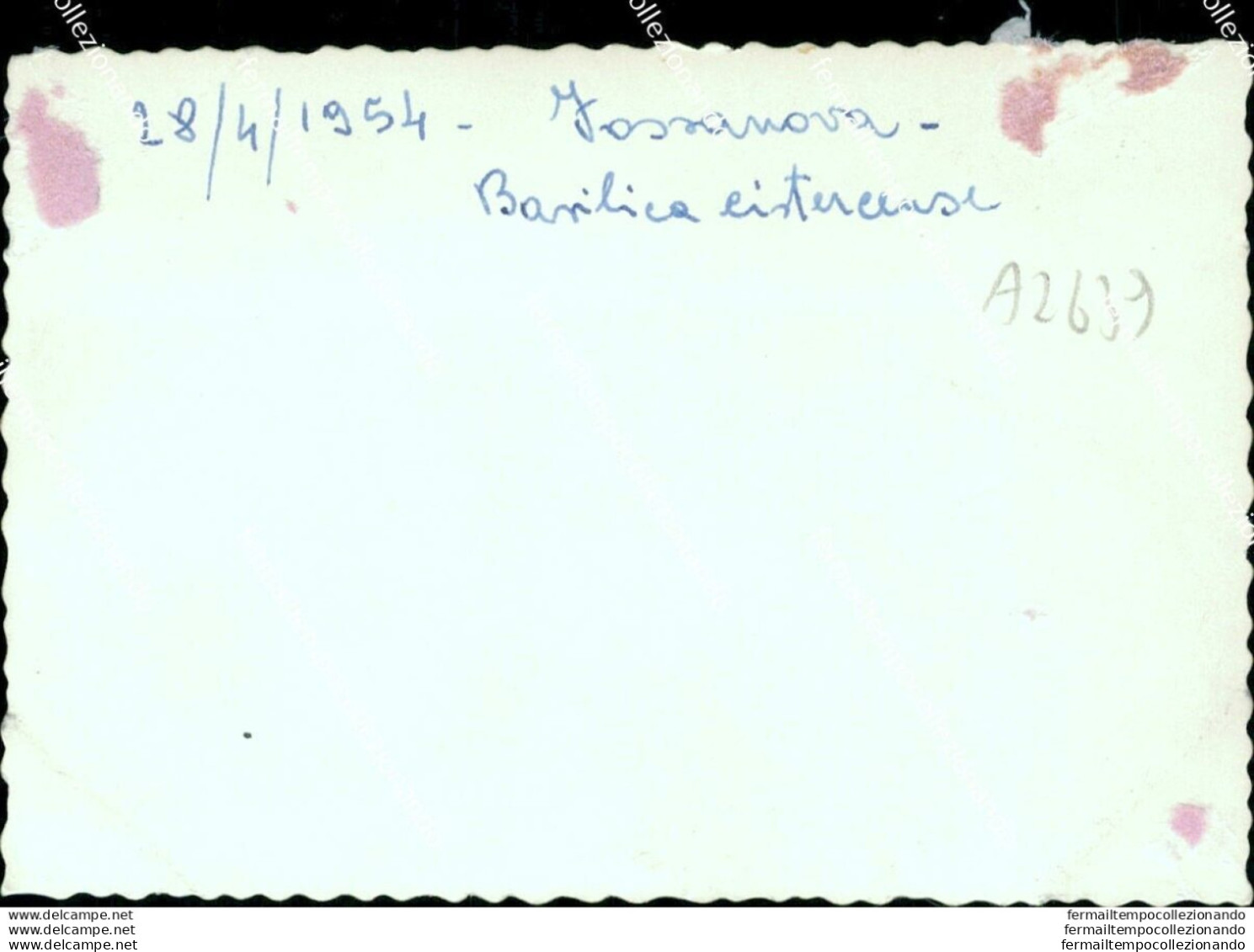 Az639 Foto Privata Fossanova Priverno 1954 Provincia Di Latina - Latina