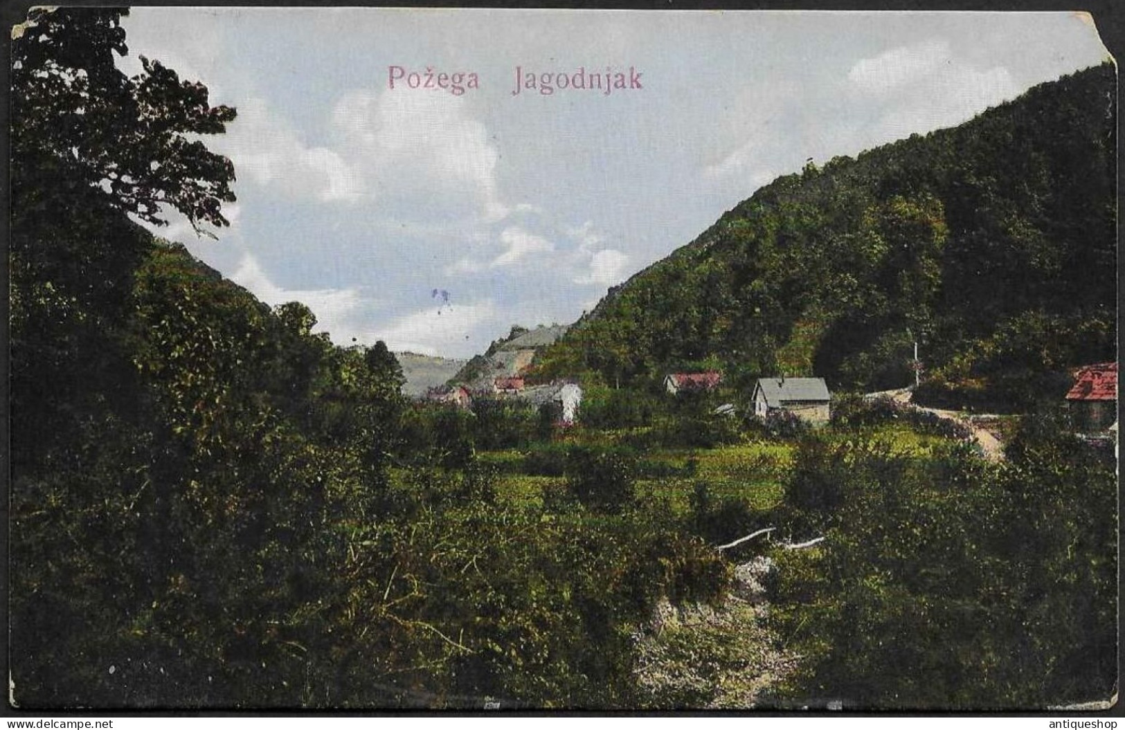 Croatia-----Pozega-----old Postcard - Kroatië