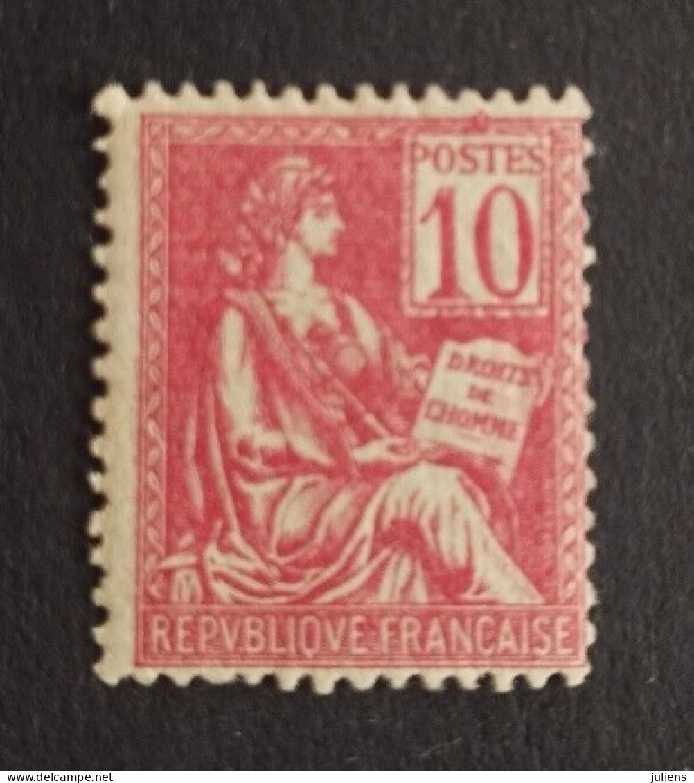 FRANCE TIMBRE TYPE MOUCHON N 112 NEUF* #278 - Ongebruikt