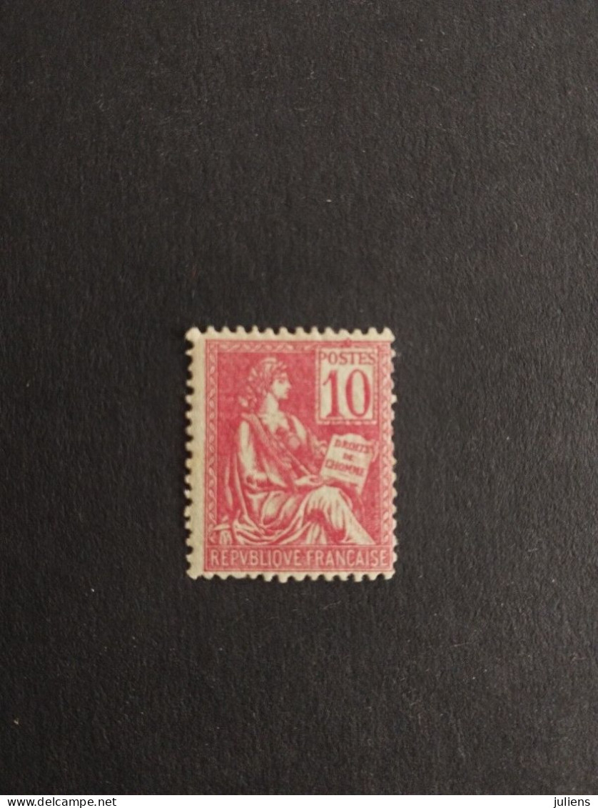 FRANCE TIMBRE TYPE MOUCHON N 112 NEUF* #278 - Ungebraucht