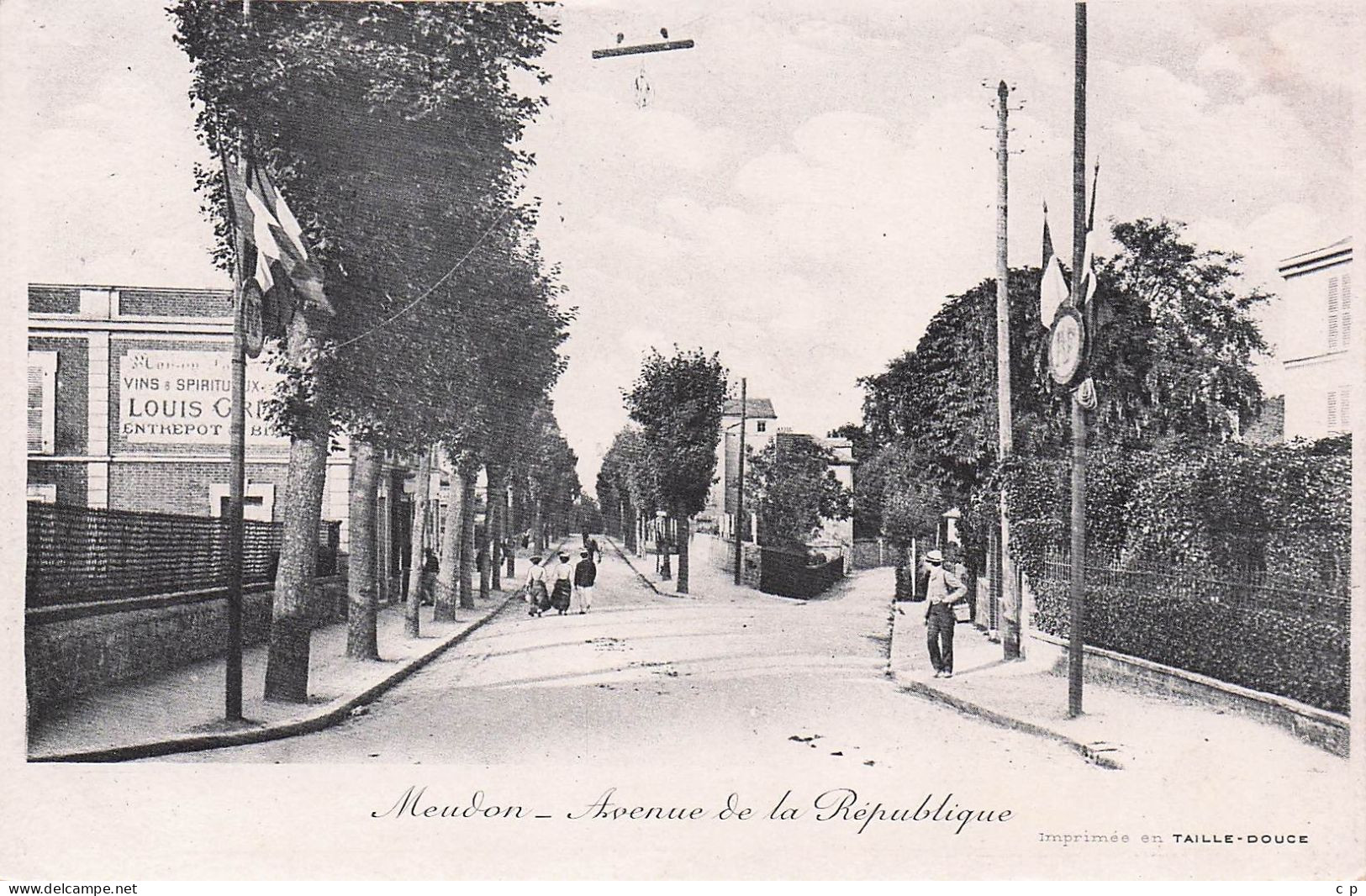 Meudon - Avenue Republique -  CPA °J - Meudon
