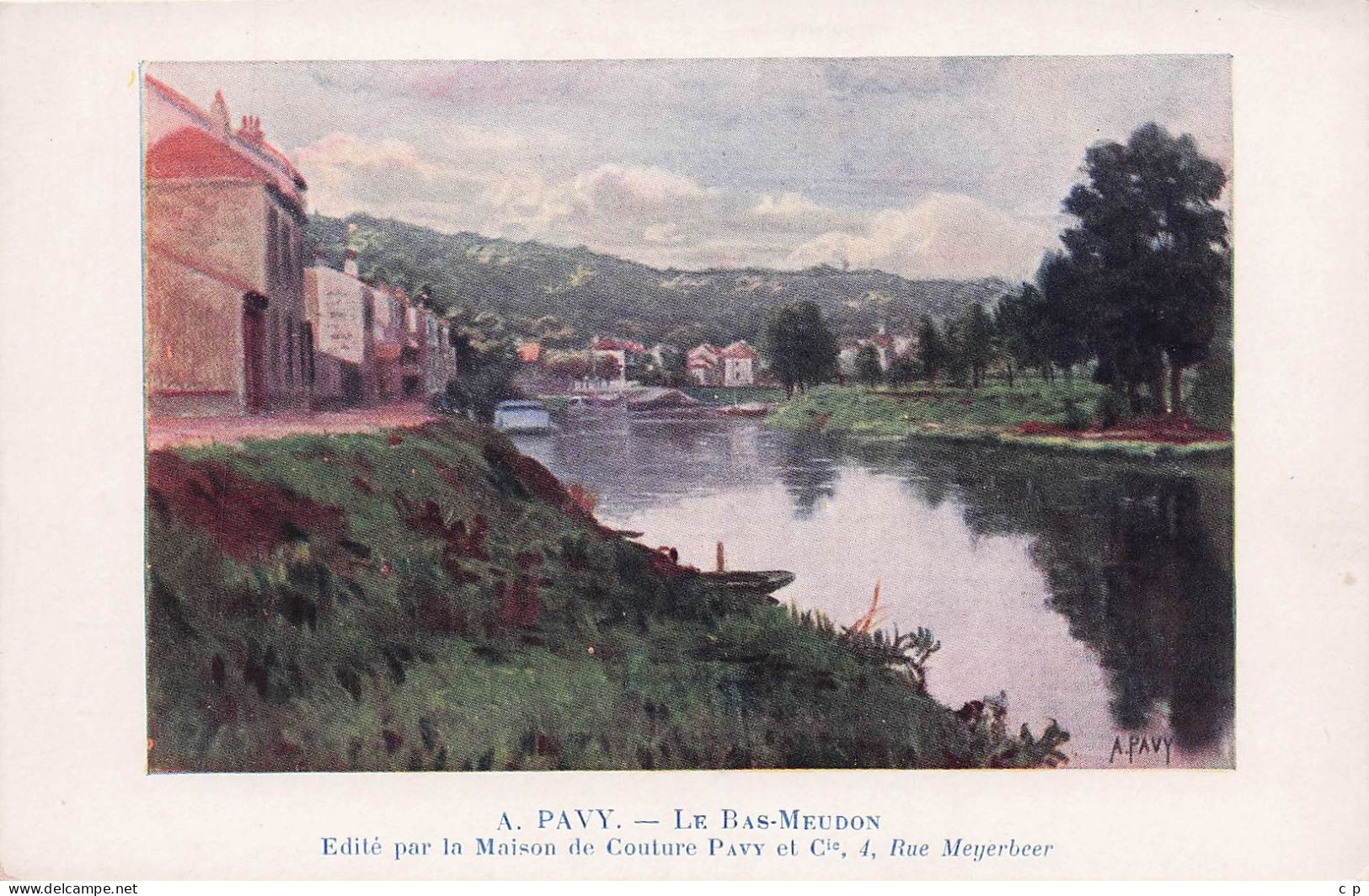 Meudon - Bas - Pavy . A -  CPA °J - Meudon