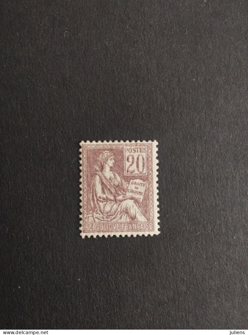 FRANCE TIMBRE TYPE MOUCHON N 113 NEUF** COTE +200€ #278 - Ongebruikt