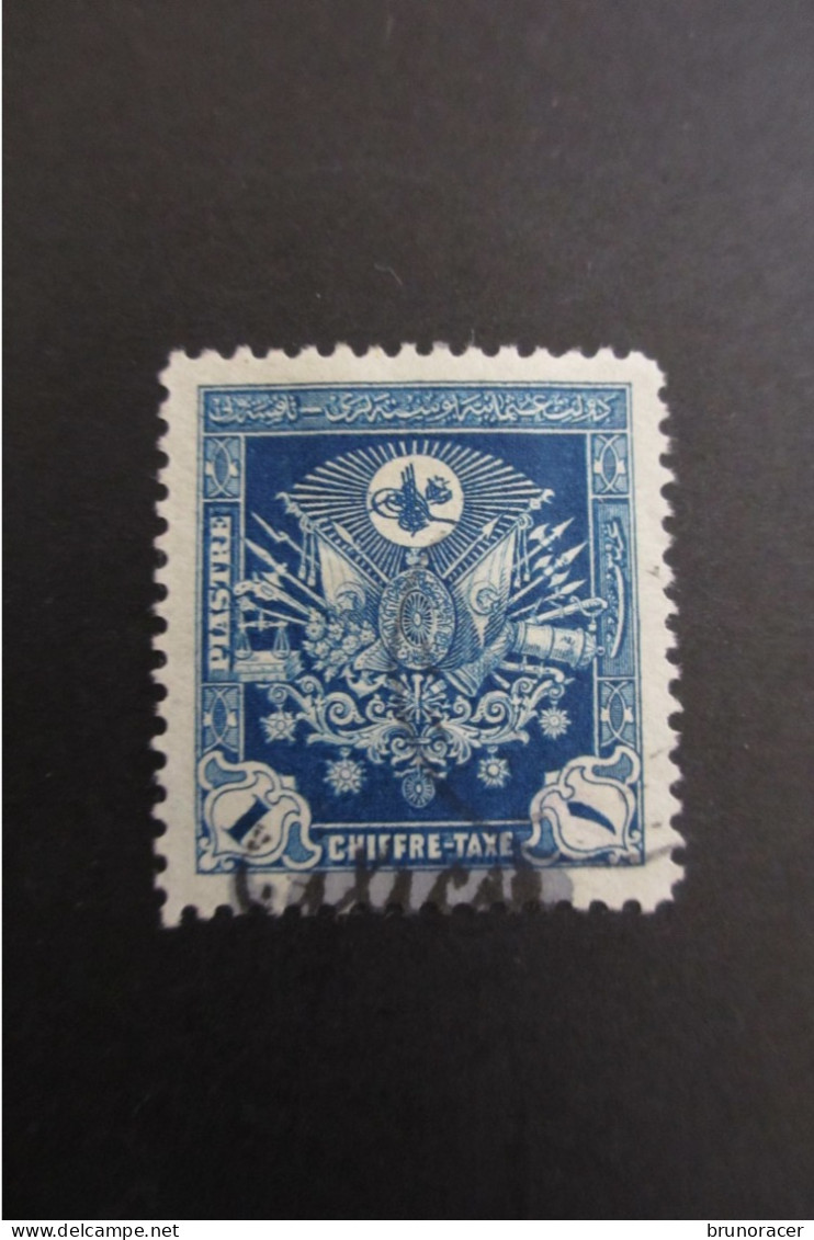 CILICIE TAXES N°11 Oblit. COTE 35 EUROS VOIR SCANS - Used Stamps