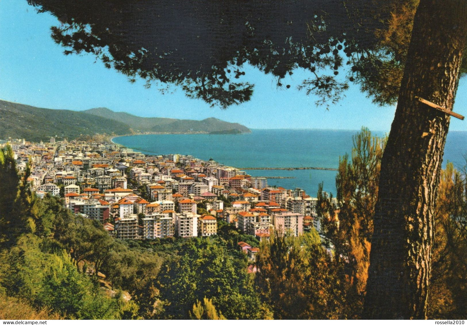 CARTOLINA 1979 ITALIA GENOVA CHIAVARI PANORAMA Italy Postcard ITALIEN Ansichtskarten - Genova (Genua)