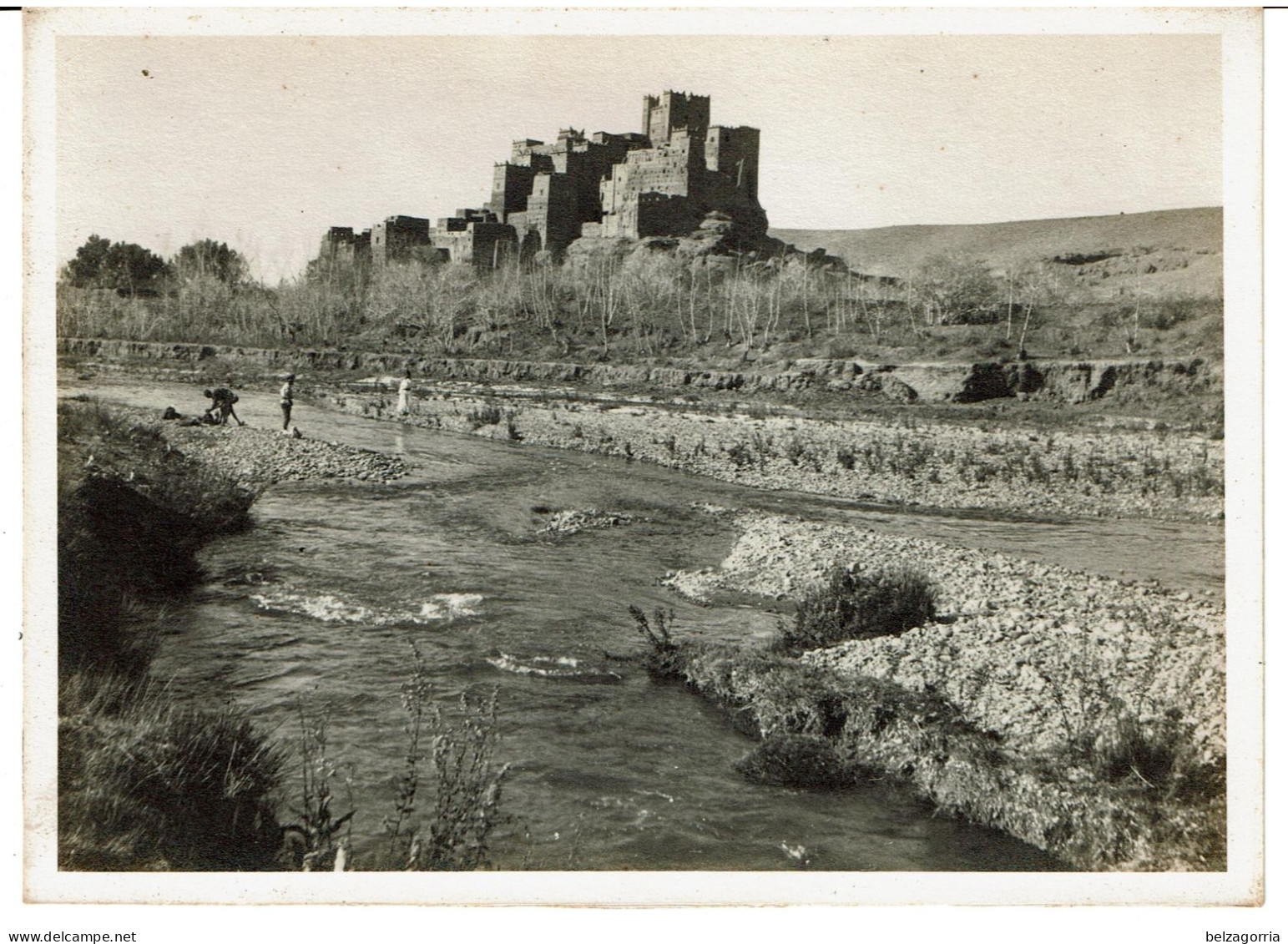 MAROC  KELAAT-M'GOUNA, TINGHIR ?? Région Drâa-Tafilalet - PHOTOGRAPHIE 1910-20 - Lieu Exact à Identifié Cliché TRES RARE - Otros & Sin Clasificación