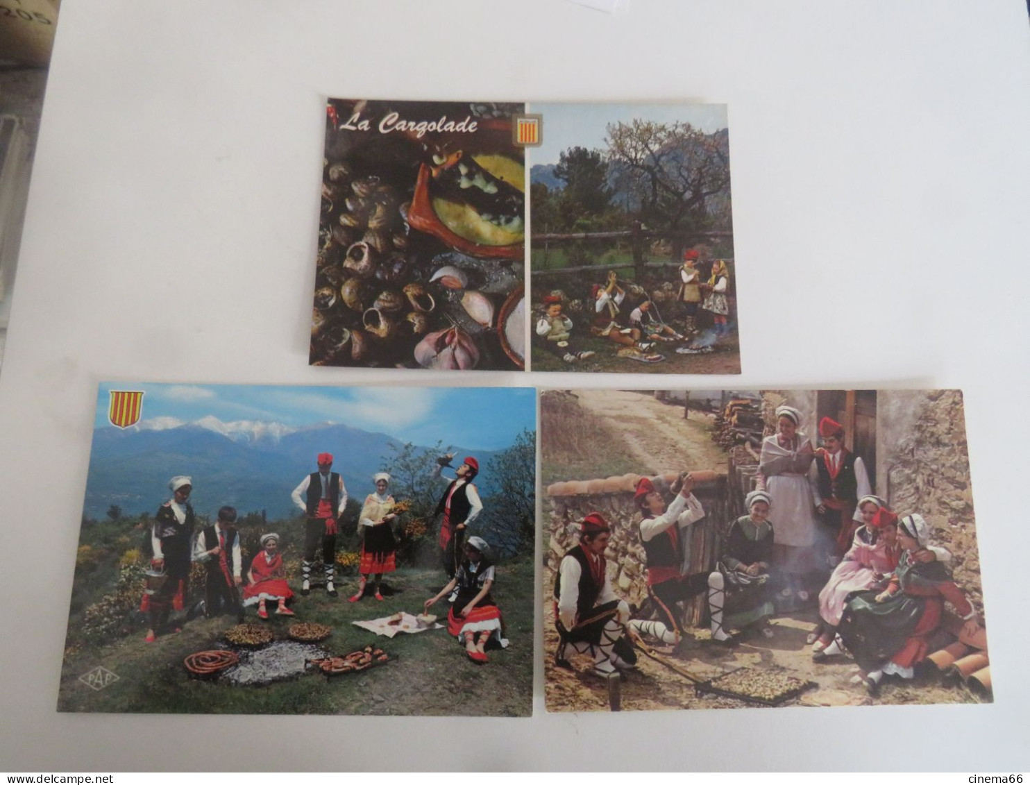 LA CARGOLADE - Lot De 3 Cartes - Recipes (cooking)