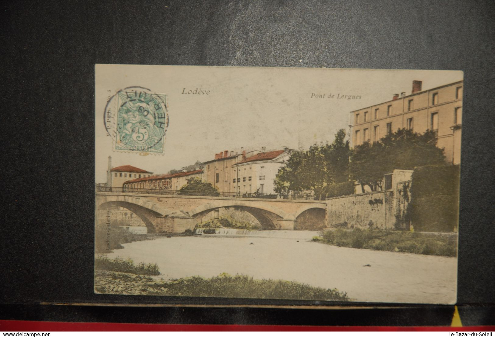 CP, 34, LODEVE Pont De Lergues Edition Lodeve Galerie 1903 - Lodeve