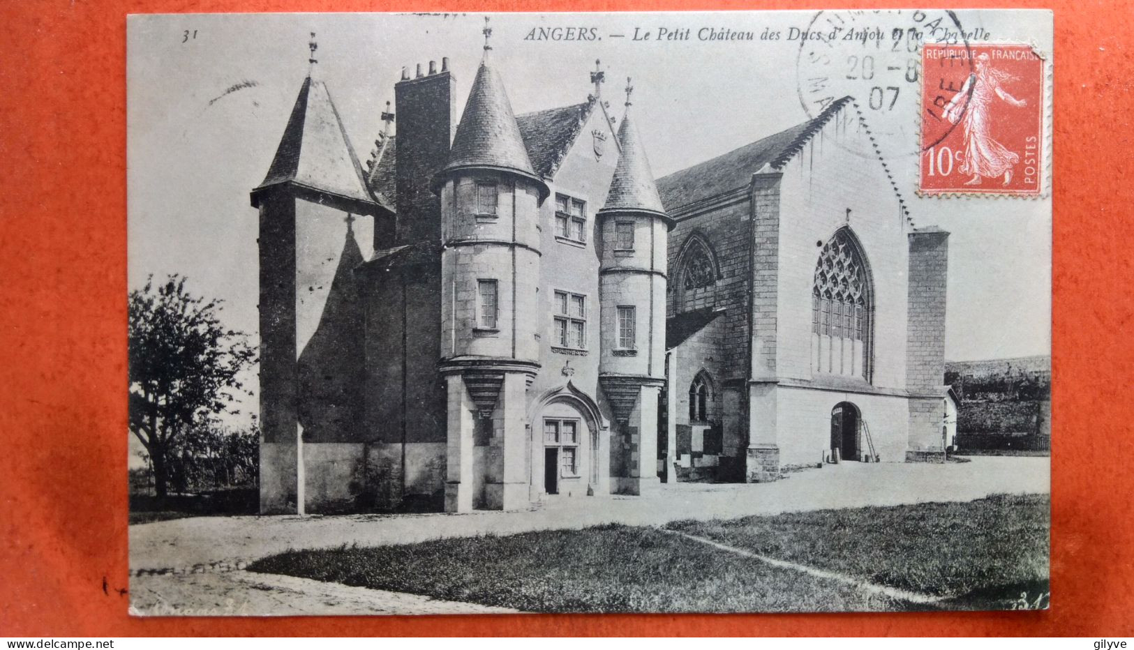 CPA (49) Angers. Le Petit Château Des Ducs D'Anjou.  (7A.n°036) - Angers