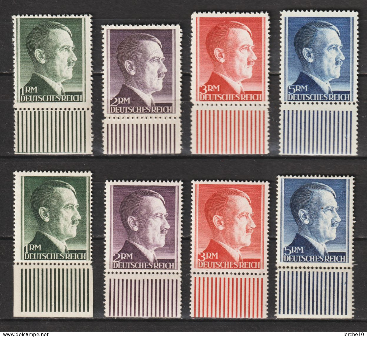 Adolf Hitler MiNr. 799-802 A + B ** - Ungebraucht