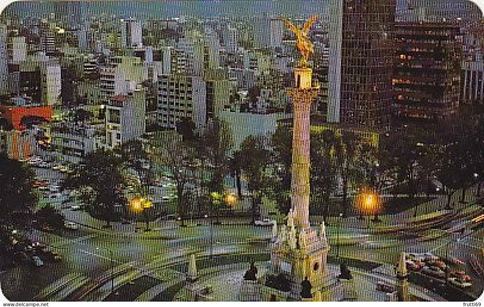 AK 215408 MEXICO - Mexico D. F. - View Of The Angel Of Independence From Spain - Mexiko