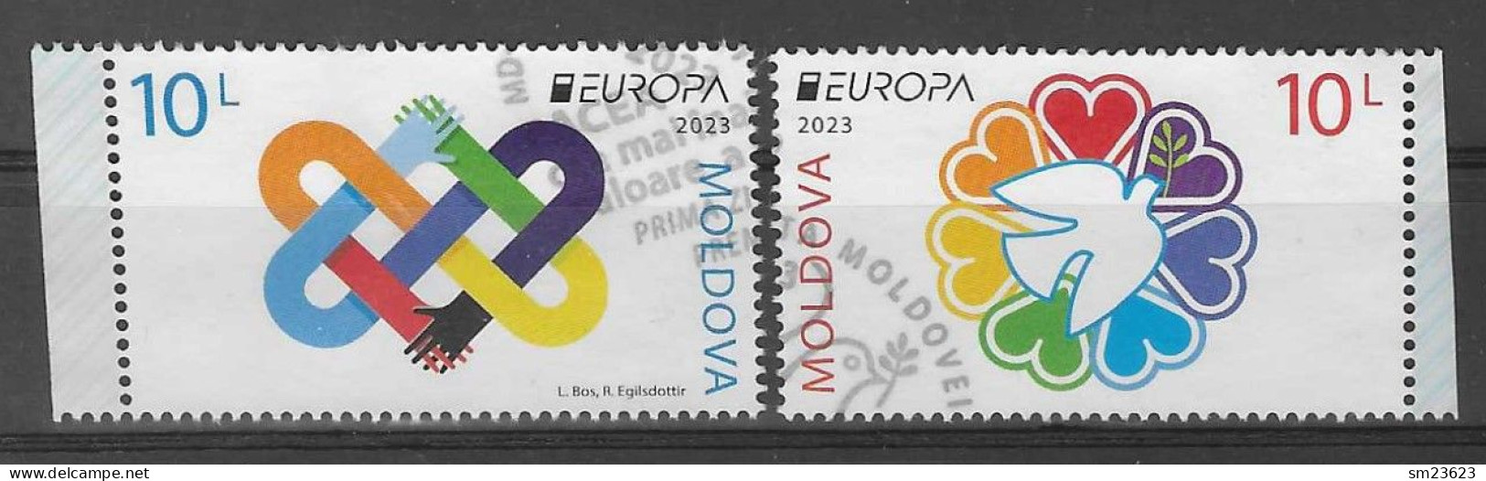 Moldova / Moldawien  2023 , EUROPA CEPT / Frieden - Gestempelt / Fine Used / (o) - 2023