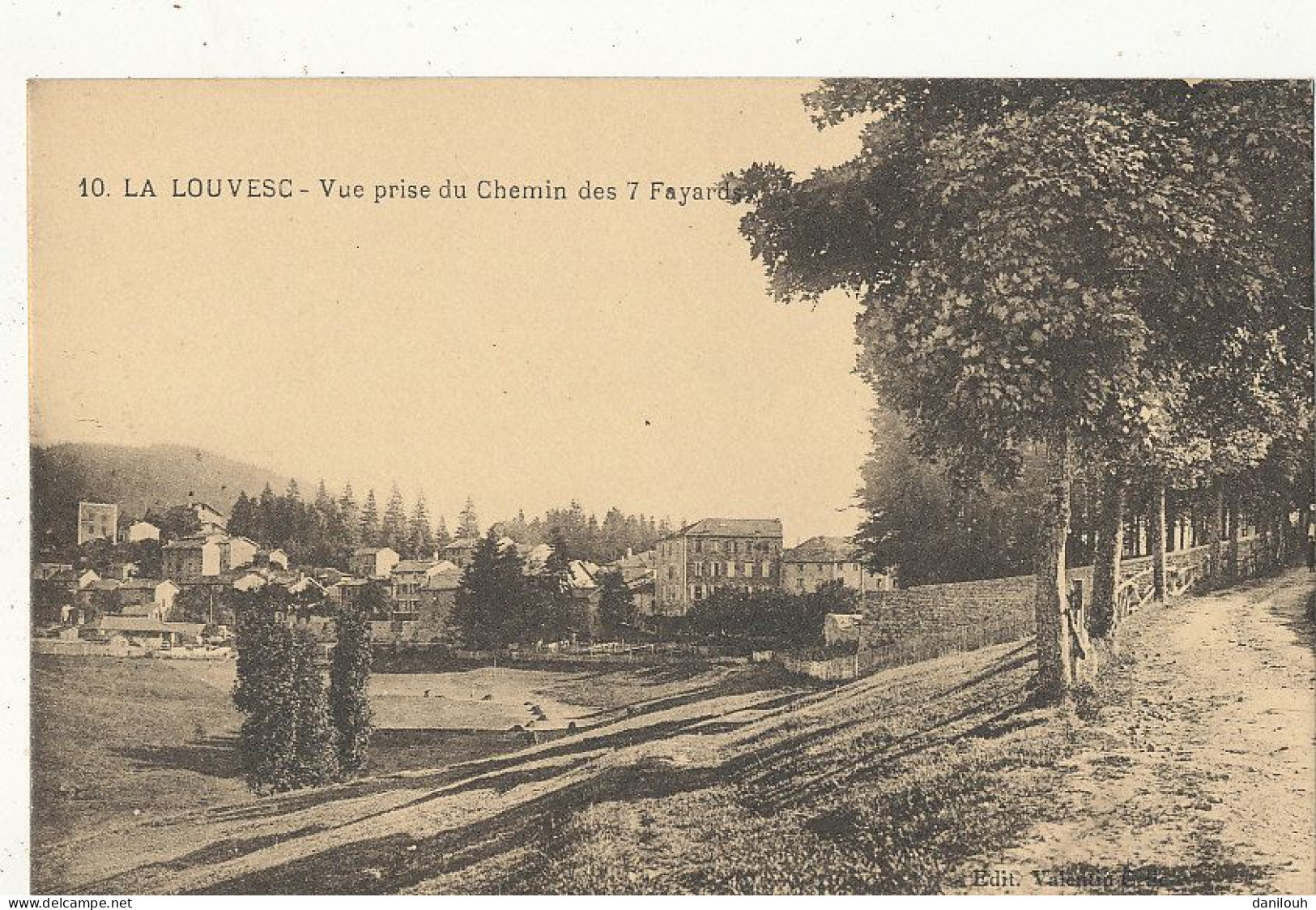 07 // LA LOUVESC   Vue Prise Des 7 Fayards  10 - La Louvesc