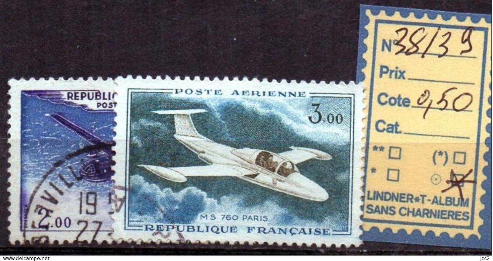 PA OBLITÉRÉ N° 38/39 - 1960-.... Oblitérés