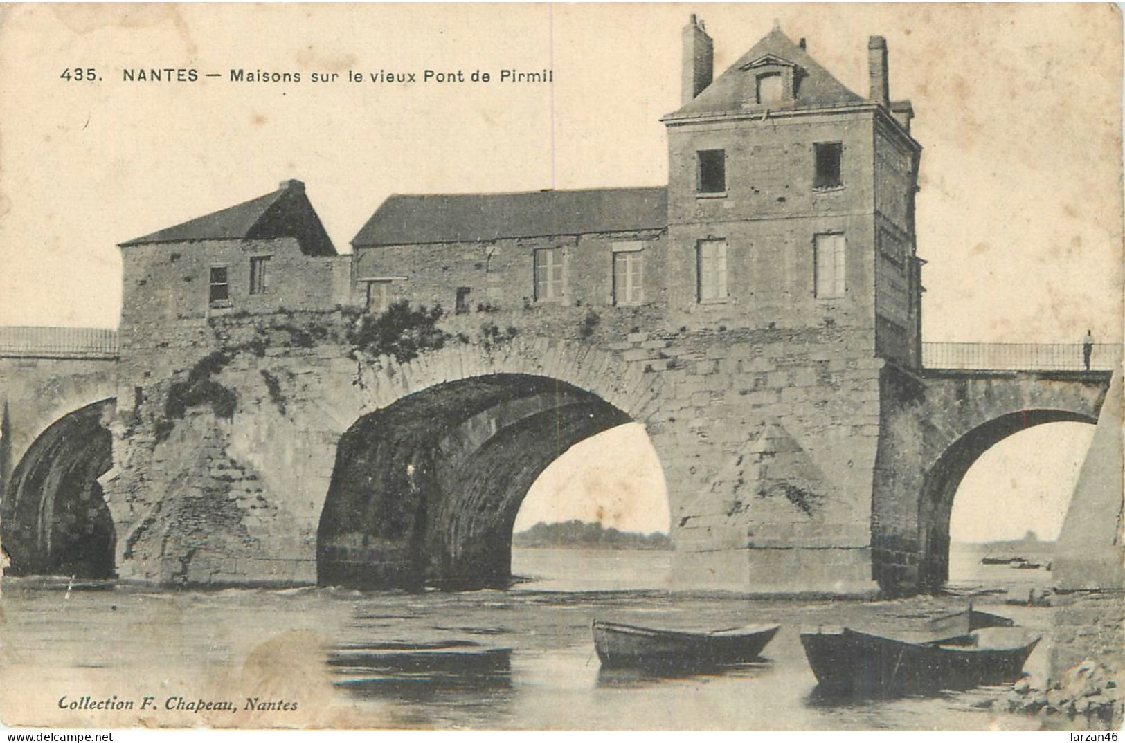 27.04.2024 - B - 435. NANTES Maisons Sur Le Vieux Pont De Pirmil - Nantes