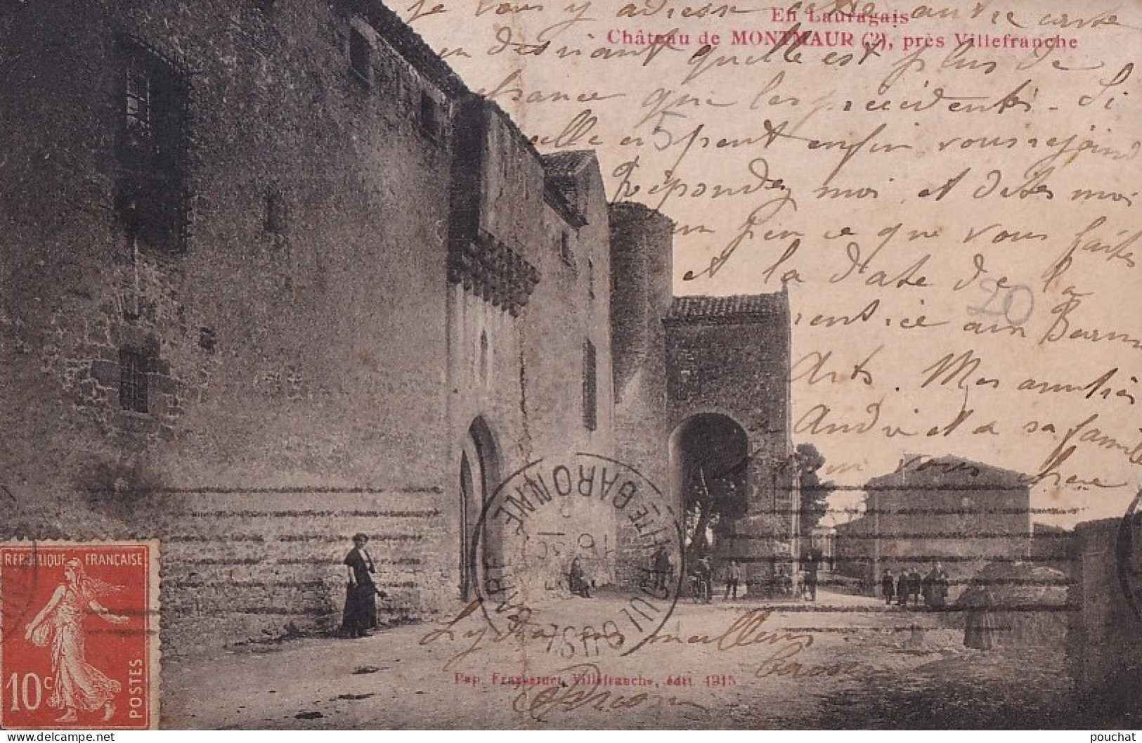 C8-11) CHATEAU DE MONTMAUR PRES VILLEFRANCHE - Autres & Non Classés