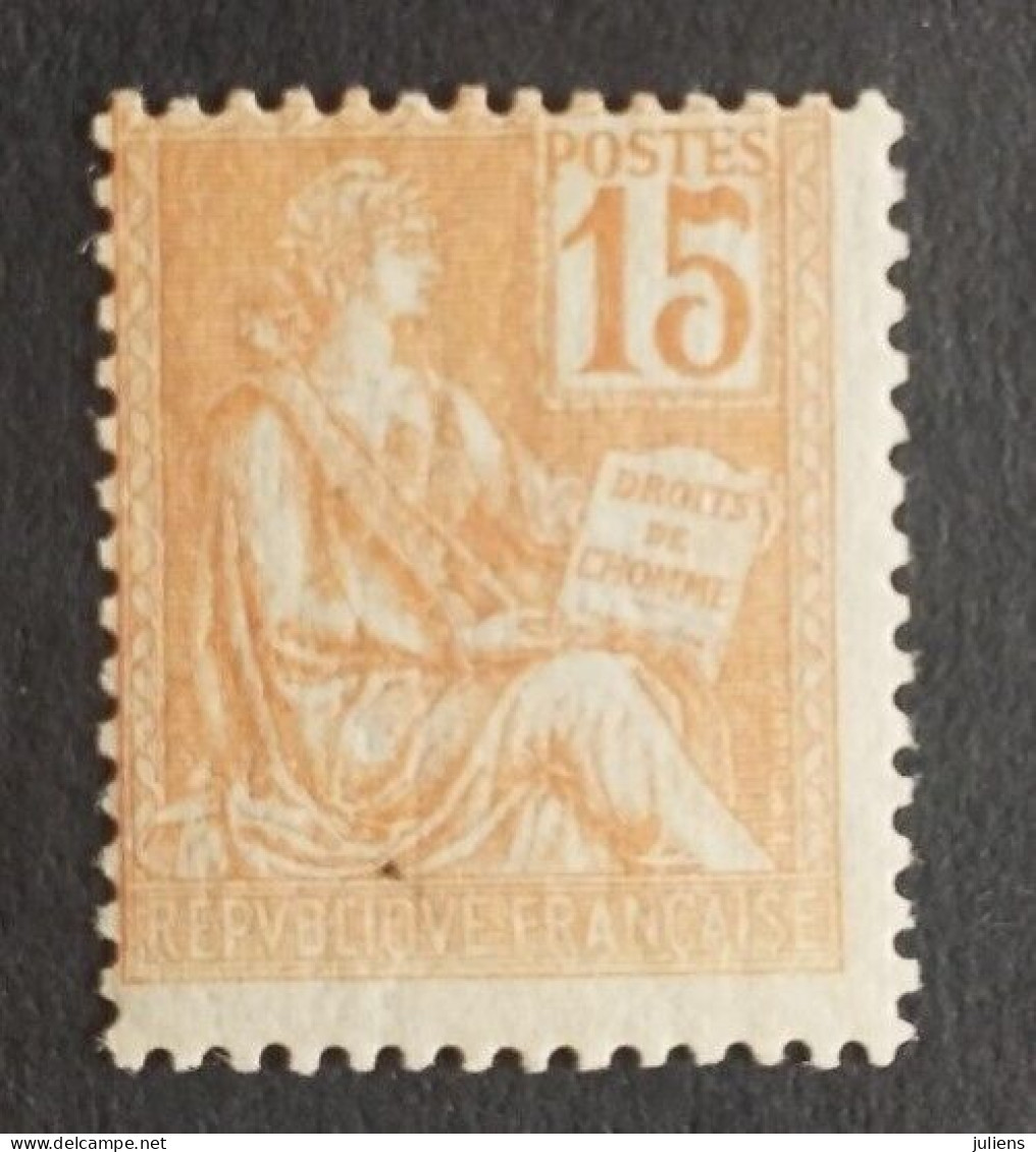 FRANCE TIMBRE TYPE MOUCHON N 117 NEUF** Cote + #278 - Neufs