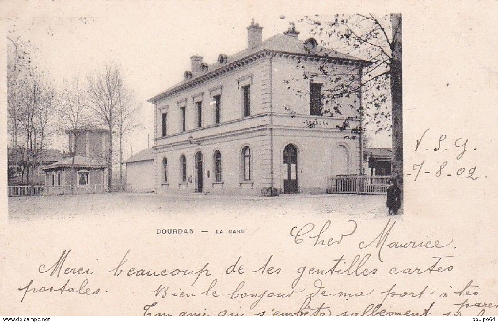 La Gare : Vue Extérieure - Dourdan