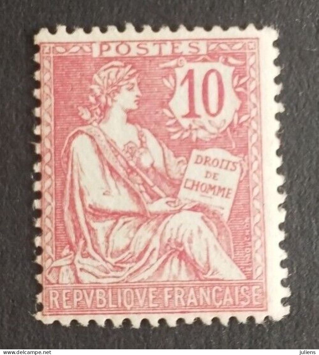 FRANCE TIMBRE TYPE MOUCHON N 124 NEUF** Cote +240€ #278 - Neufs