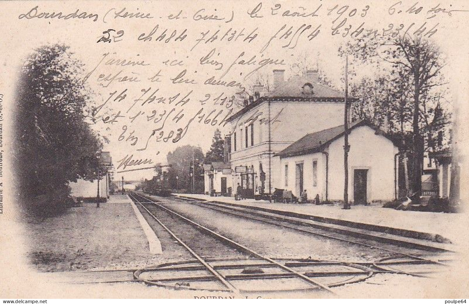 La Gare : Vue Intérieure - Dourdan