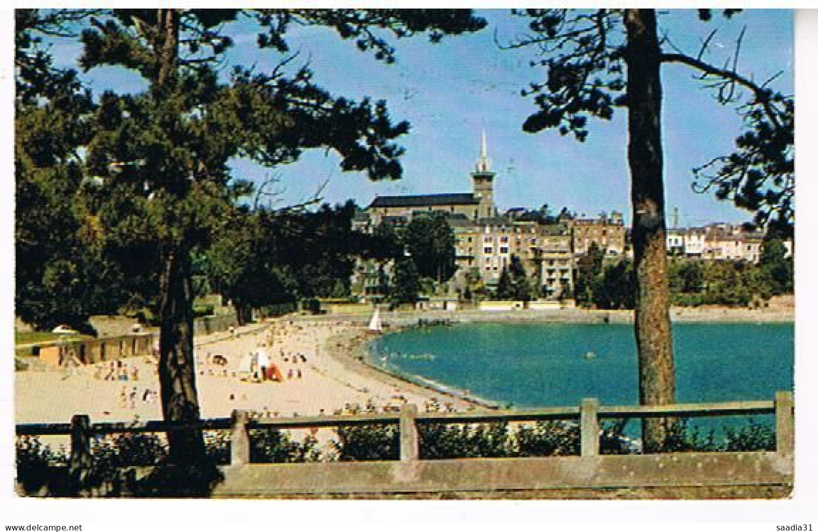 35    DINARD LA PLAGE  DU PRIEURE  1967  9X14 - Dinard