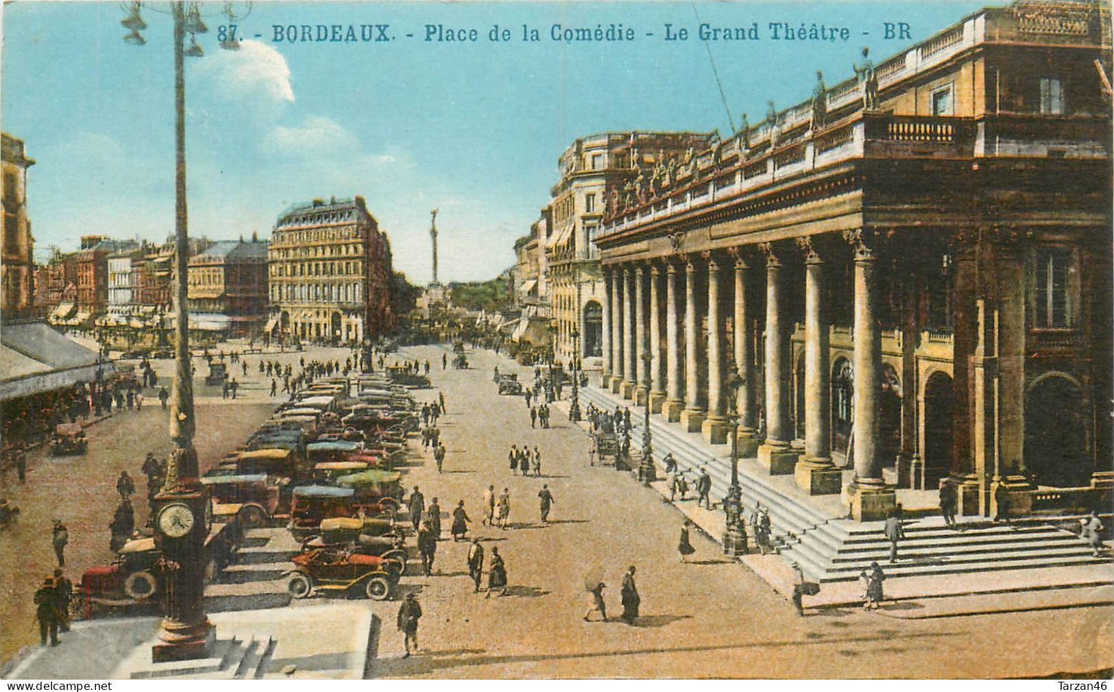 27.04.2024 - B - 87.  BORDEAUX - Place De La Comédie, Le Grand Théâtre - Bordeaux