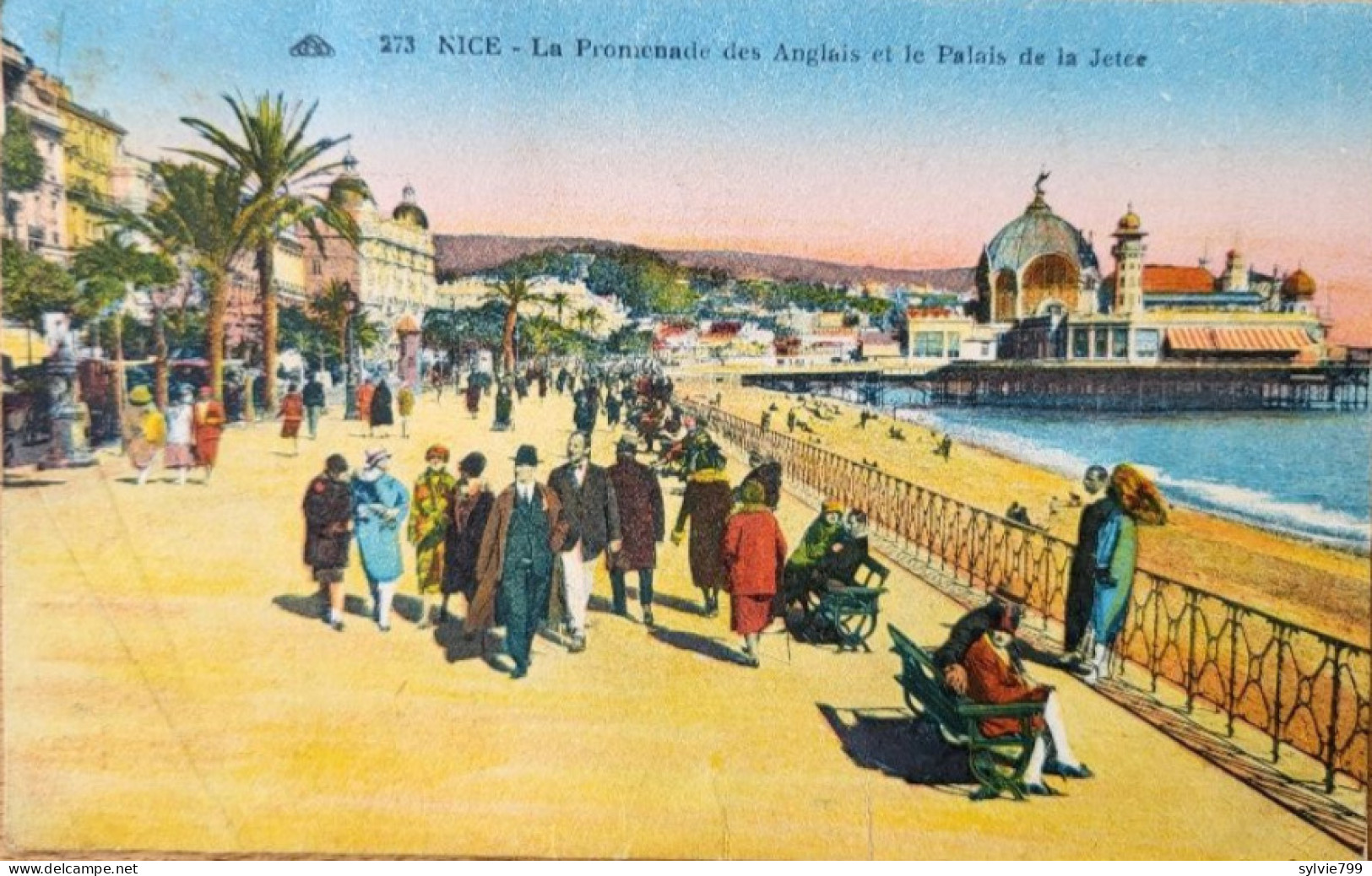 Nice - Promenade Des Anglais Et Palais De La Jetée - Autres & Non Classés