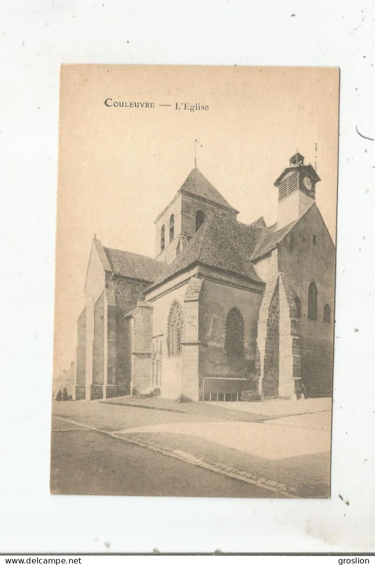 COULEUVRE (ALLIER) L'EGLISE - Sonstige & Ohne Zuordnung