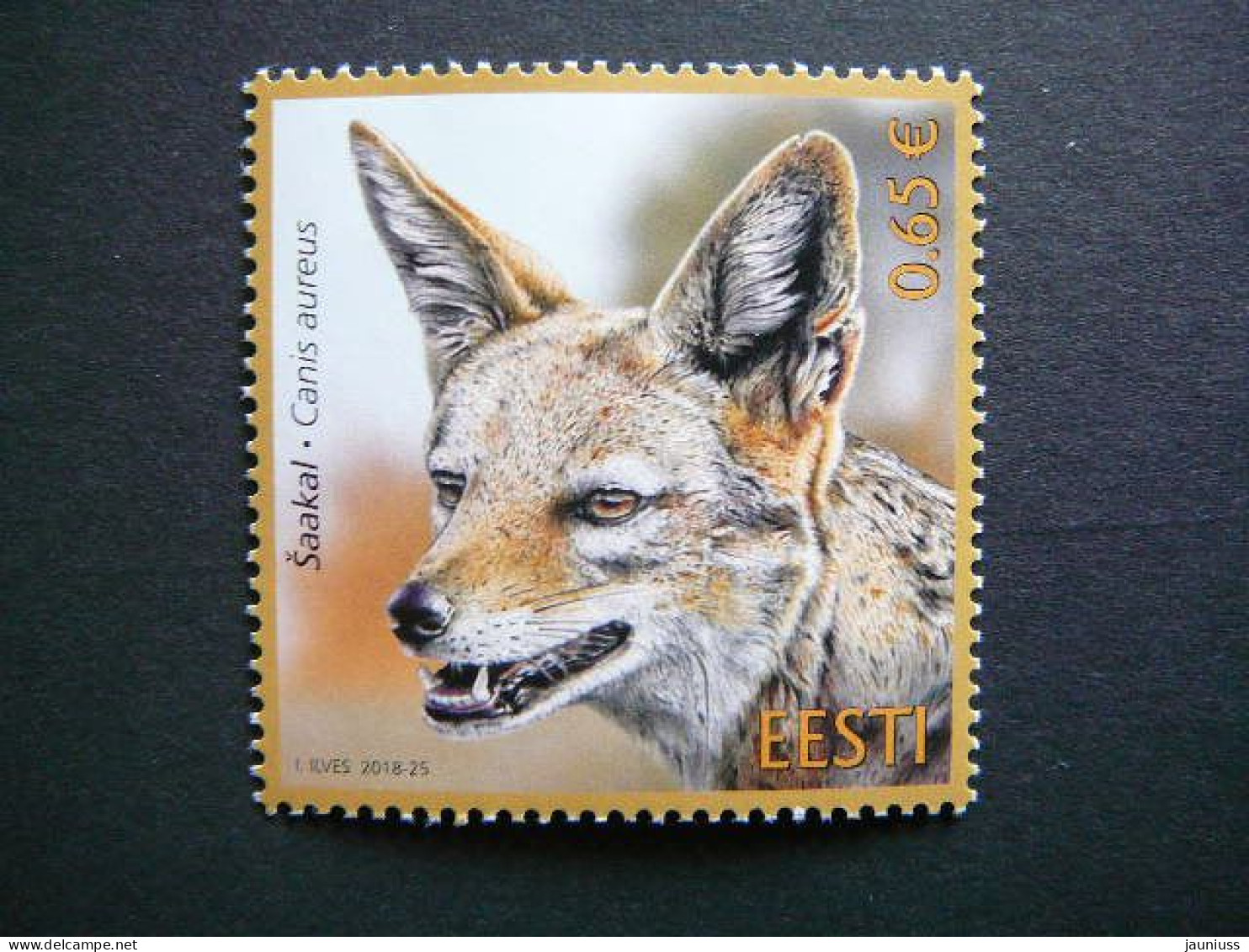 Golden Jackal # Estonia Estonie Estland Eesti # 2018 MNH #Mi.934 - Estonie