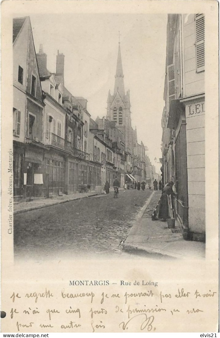 MONTARGIS Rue De Loing - Montargis