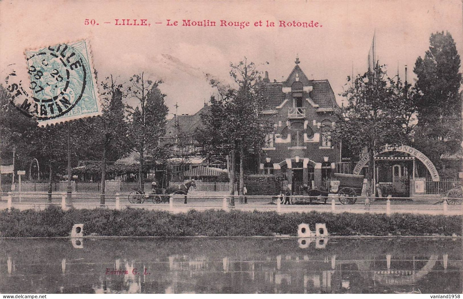LILLE-le Moulin Rouge Et La Rotonde - Lille