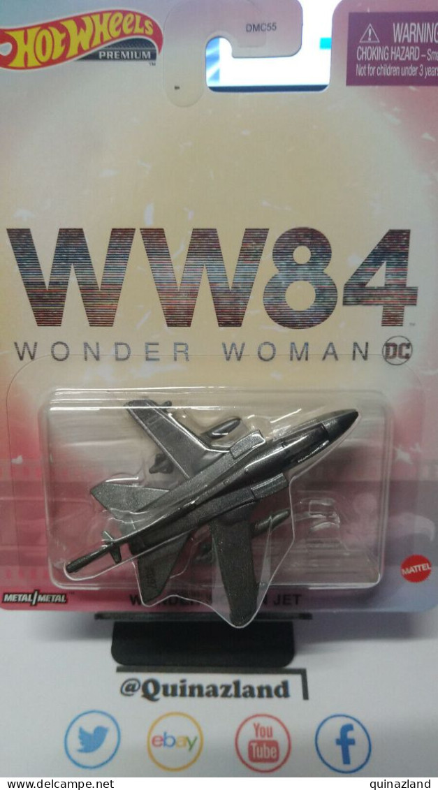 Hot Wheels 2020 DC WW84 Wonder Woman Jet (NG126) - HotWheels