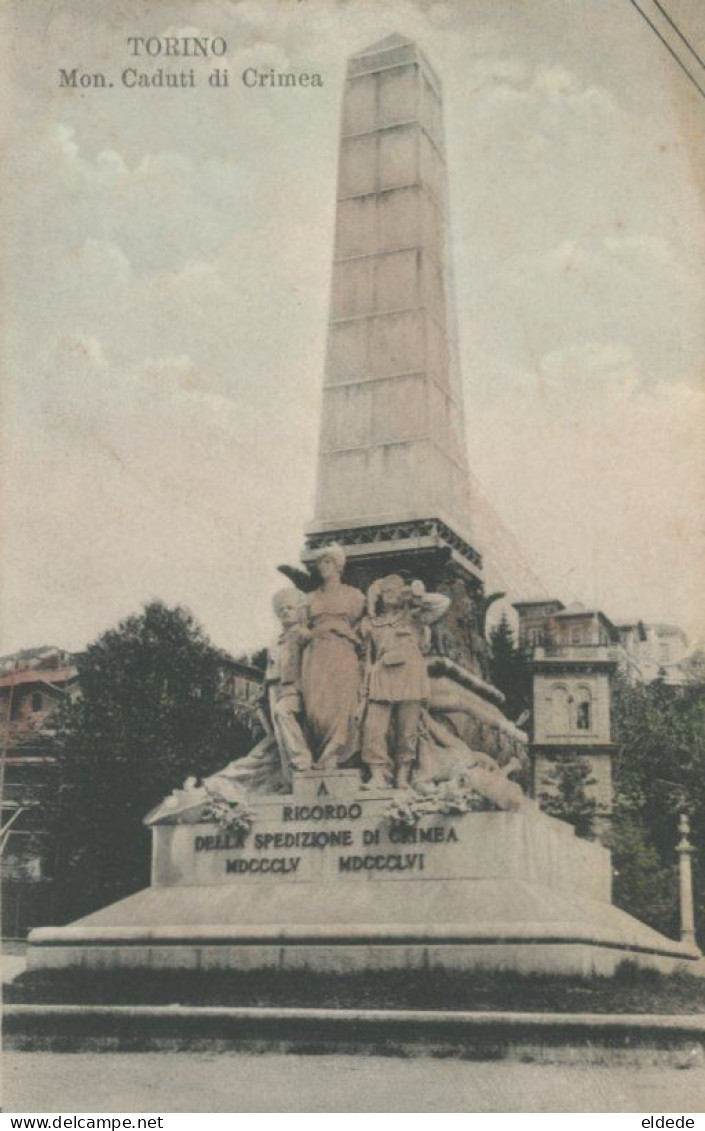 Caduti Monument Crimea War In Torino - Russia