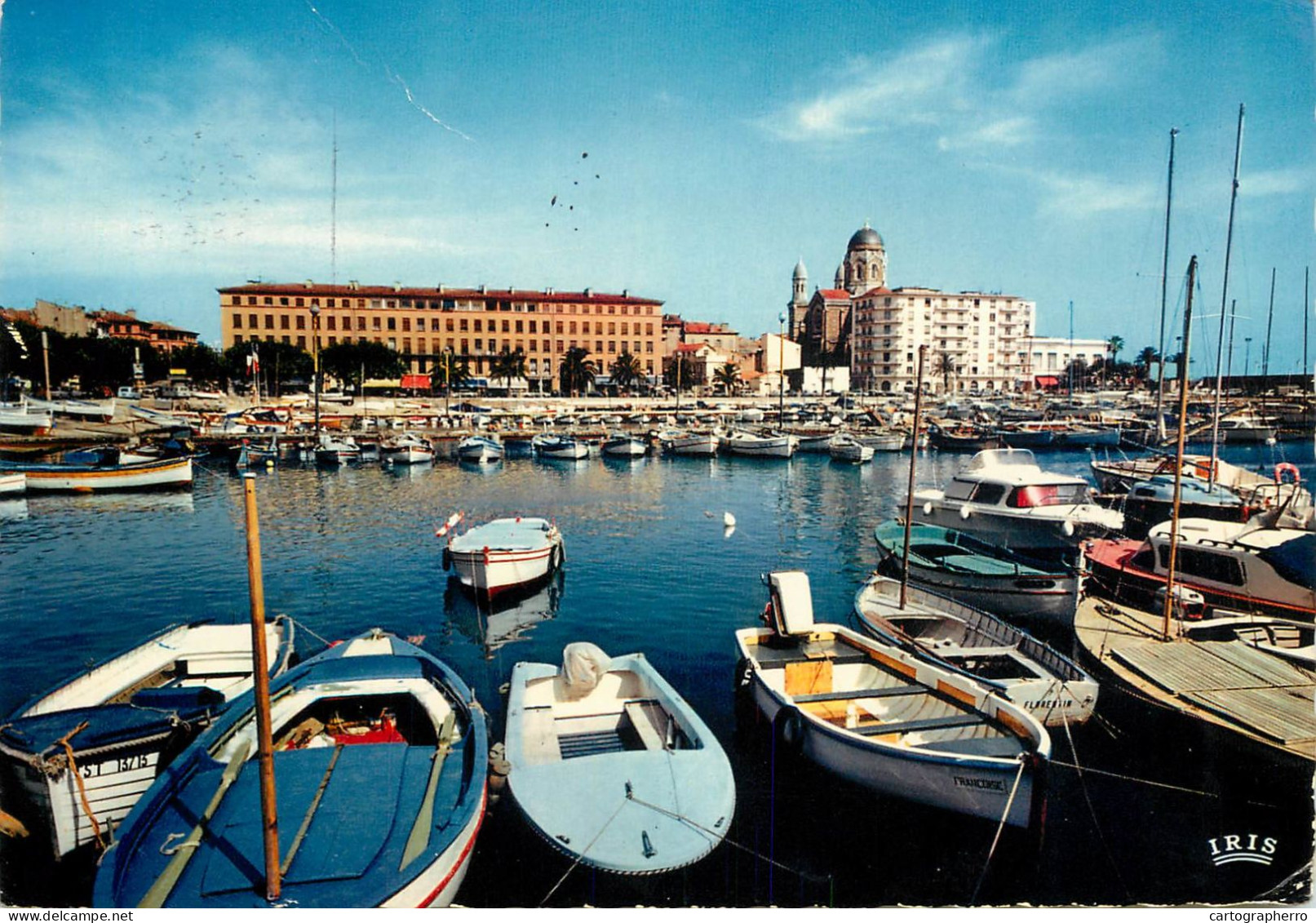 Navigation Sailing Vessels & Boats Themed Postcard Var Saint Raphael - Sailing Vessels