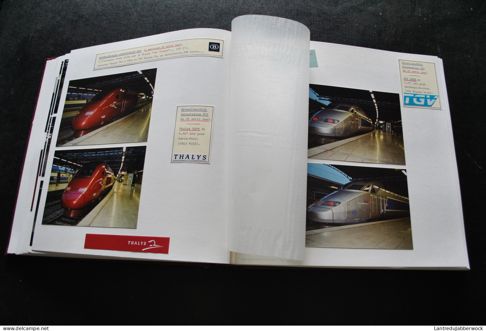 Album photo 33 TGV Thalys Air France Bruxelles Eurostation Nice TMST Atelier Forest LGV MED Marseille Saint-Charles gare