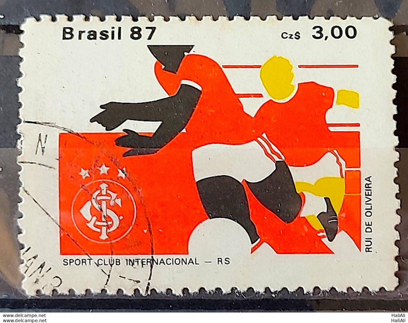 C 1559 Brazil Stamp International Football Clubs 1987 Circulated 1 - Used Stamps