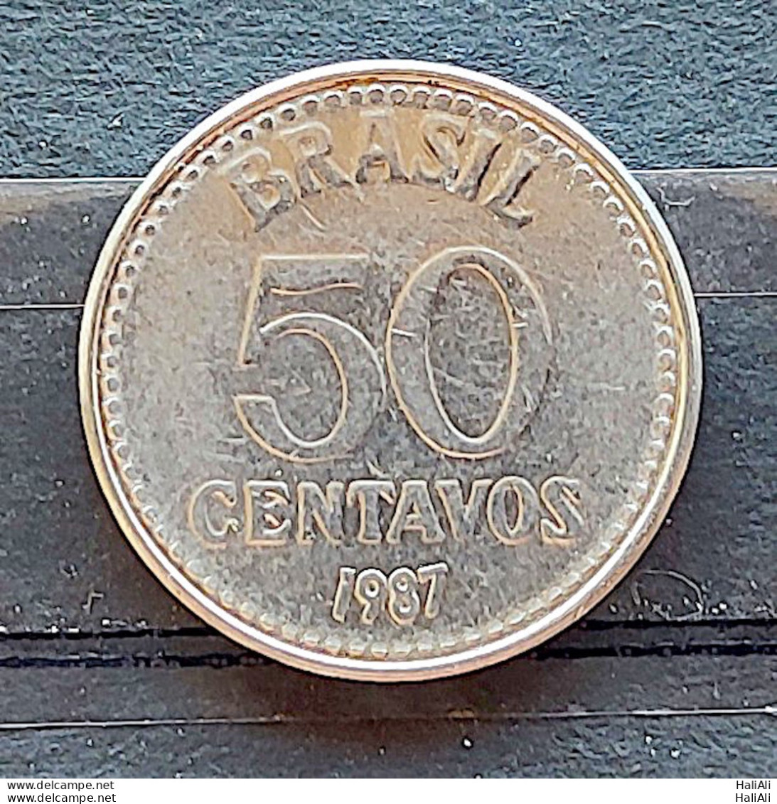 Brazil Coin Brasil 1987 50 Centavos Cruzado Sob - Viroflay