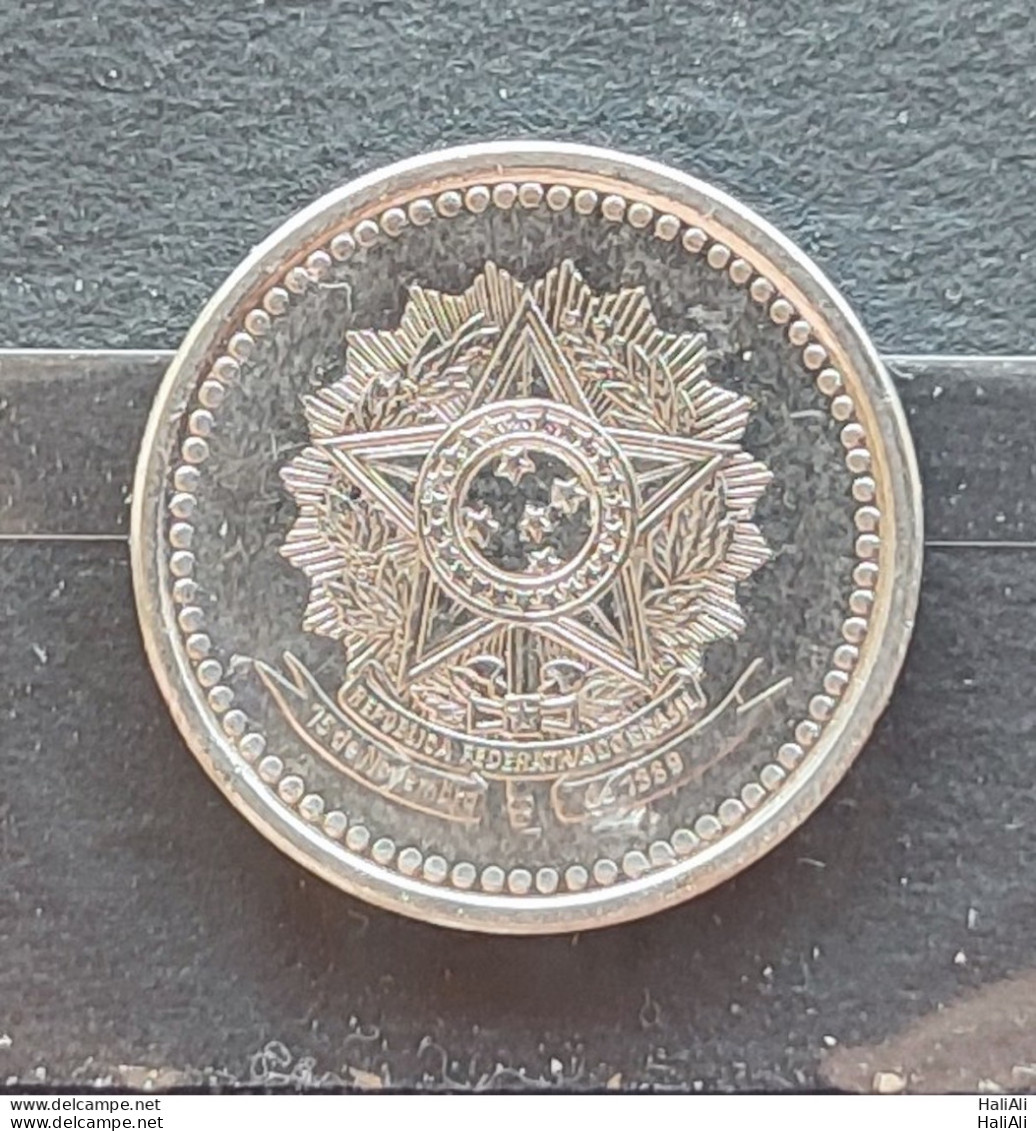 Brazil Coin Brasil 1987 10 Centavos Cruzado Sob - Viroflay