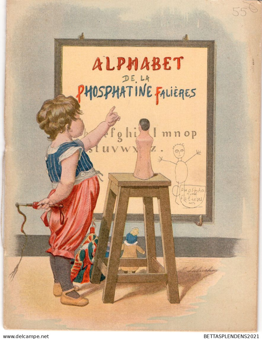 ALPHABET De La PHOSPHATINE FALIERES - Illustrations De T. LOBRICHON - Andere & Zonder Classificatie