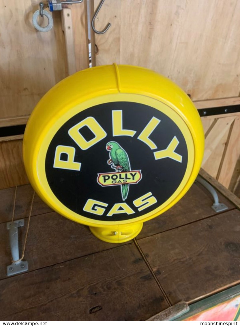 Opaline American Poly Gas Pump / Opaline Pompe à Essence Américaine Poly Gas - Cars
