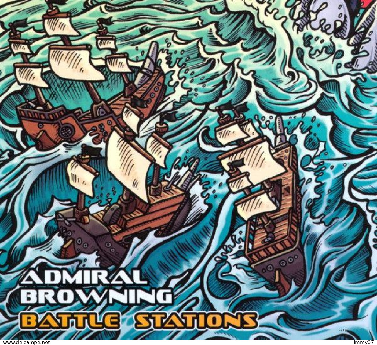 Admiral Browning - Battle Stations (CD, Album) - Hard Rock En Metal