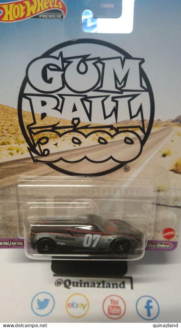 Hot Wheels 2020 GumBall 3000 Pagani Huayra - HotWheels