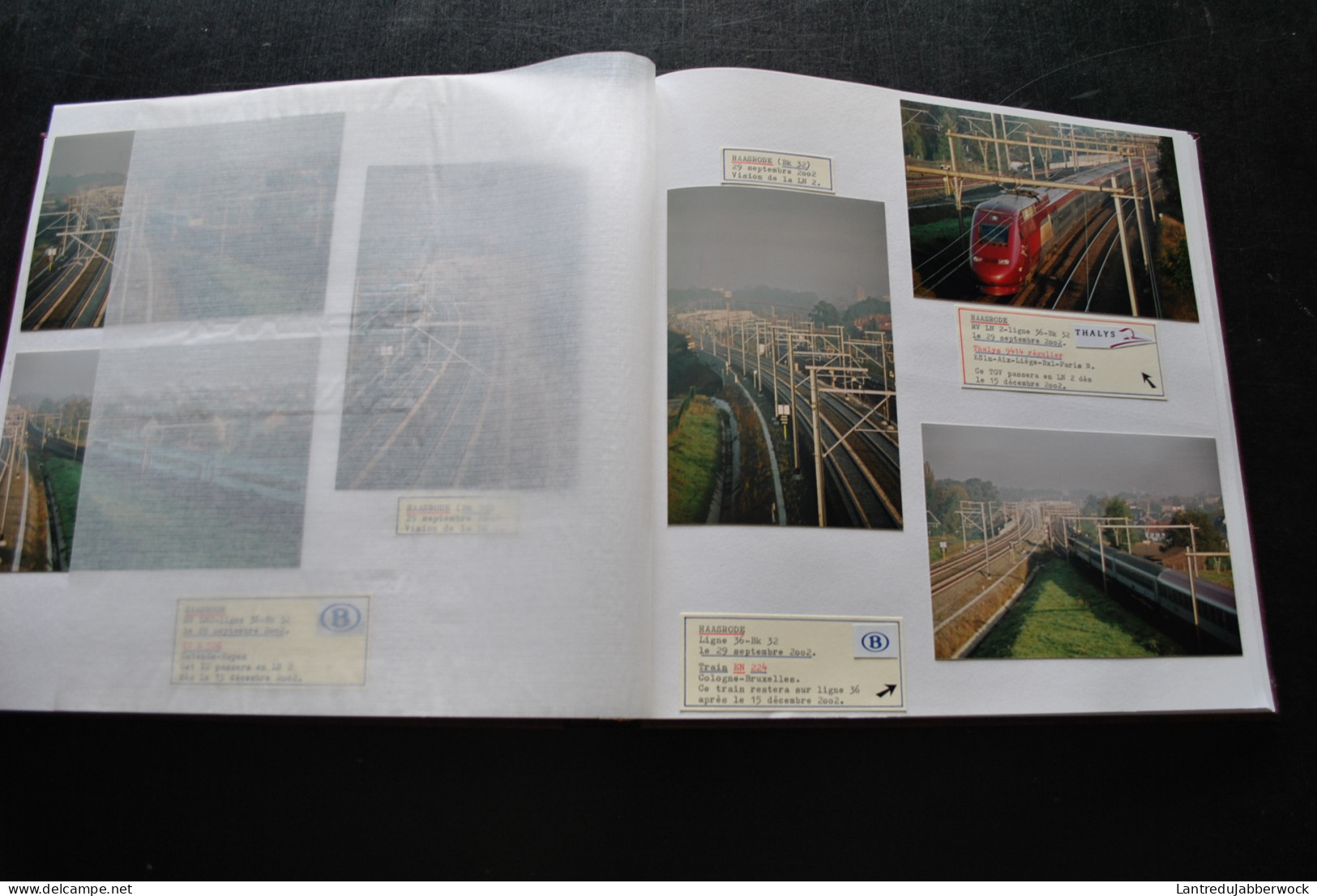 Album photo 38 Thalys TGV Chantier Cable Avernas Hassrode Ligne 36 Fumal LGV HLE 13 PBKA Avennes Lincent Fallais Latinne