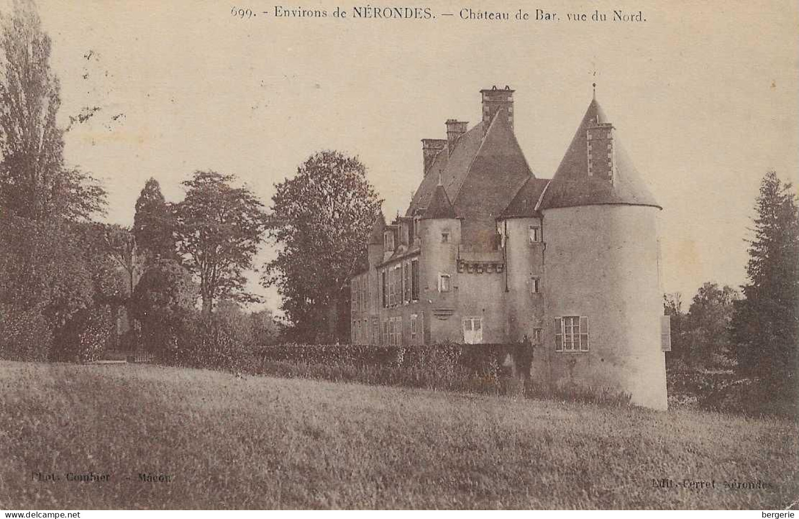 C/269               18    Nérondes   -   Chateau Du Bar - Nérondes